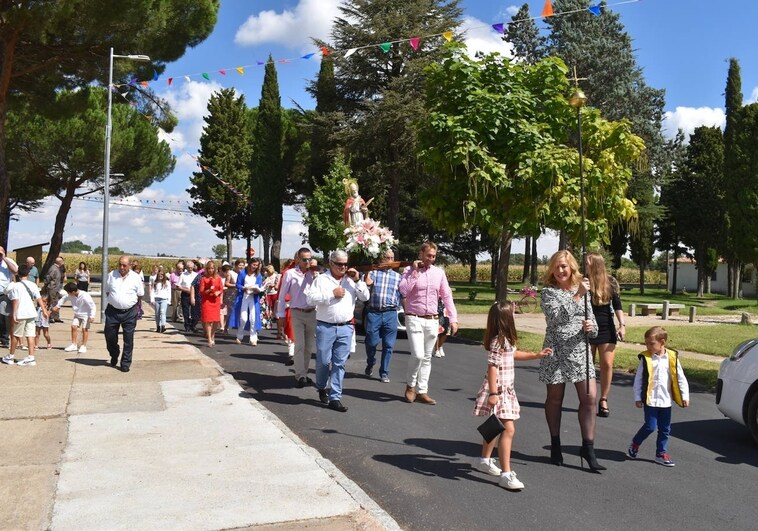 La procesión del año pasado en honor a San Cipriano
