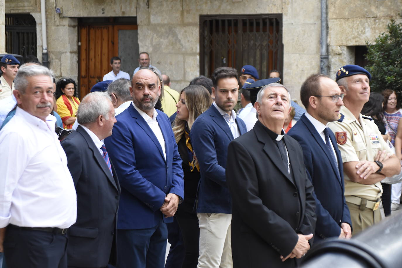 Vivas al Rey en la Plaza Mayor de Ciudad Rodrigo