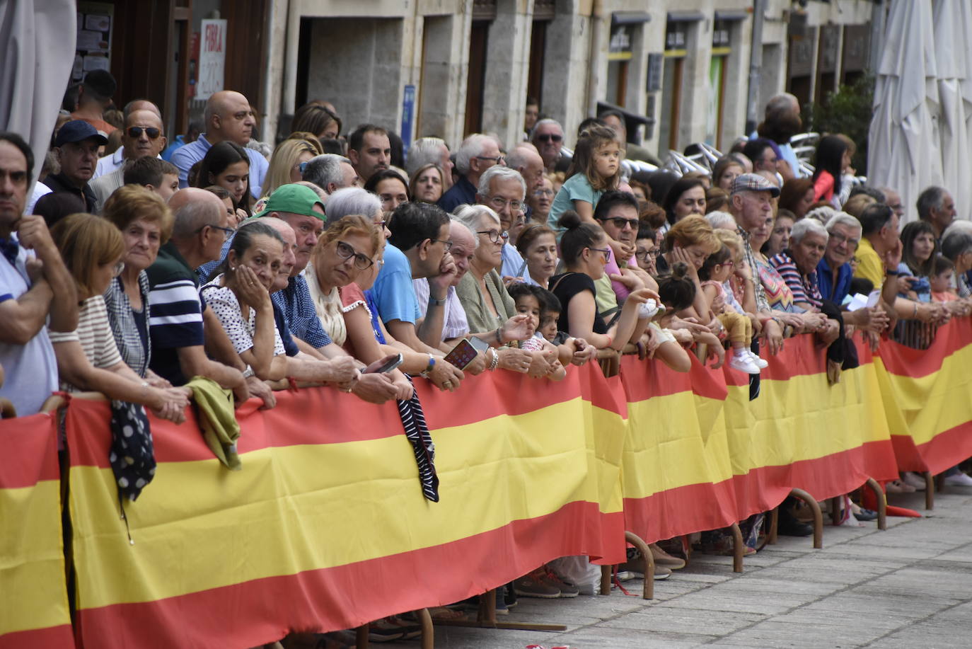 Vivas al Rey en la Plaza Mayor de Ciudad Rodrigo