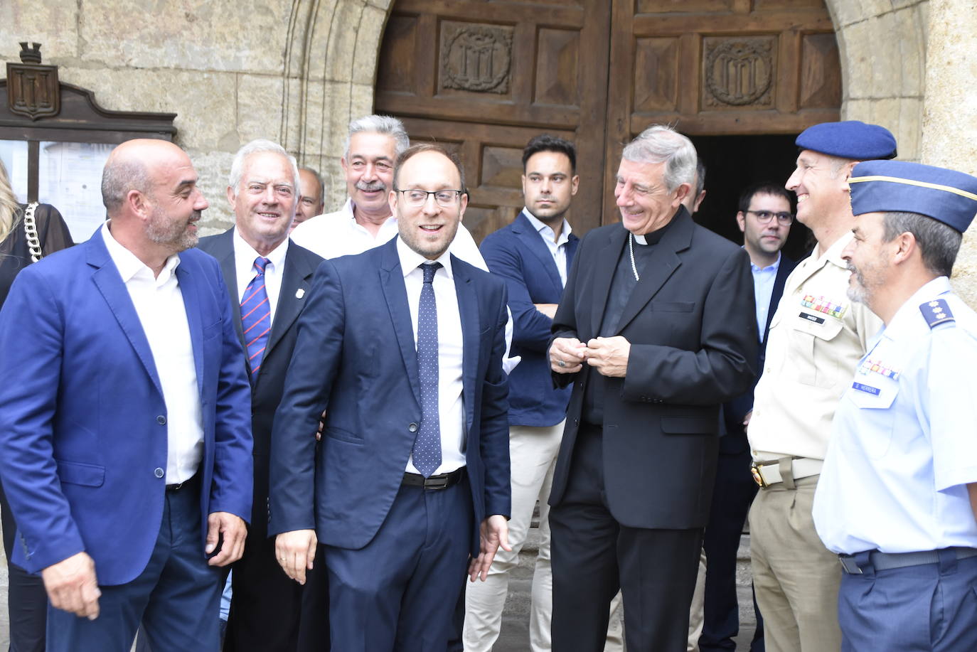 Vivas al Rey en la Plaza Mayor de Ciudad Rodrigo