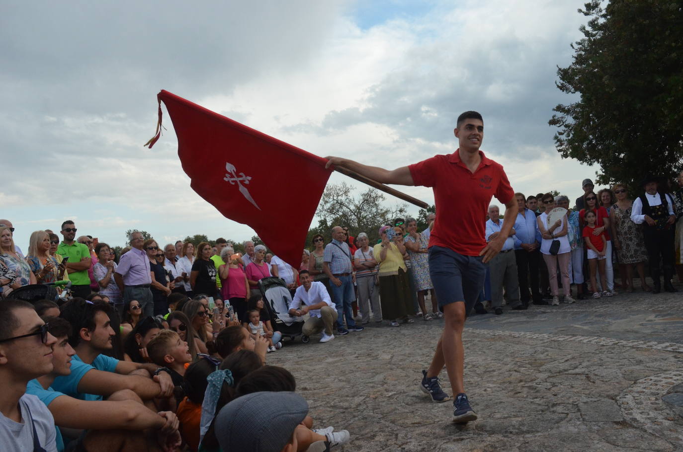 Ofrendas de destreza al Cristo de las Mercedes en Barruecopardo