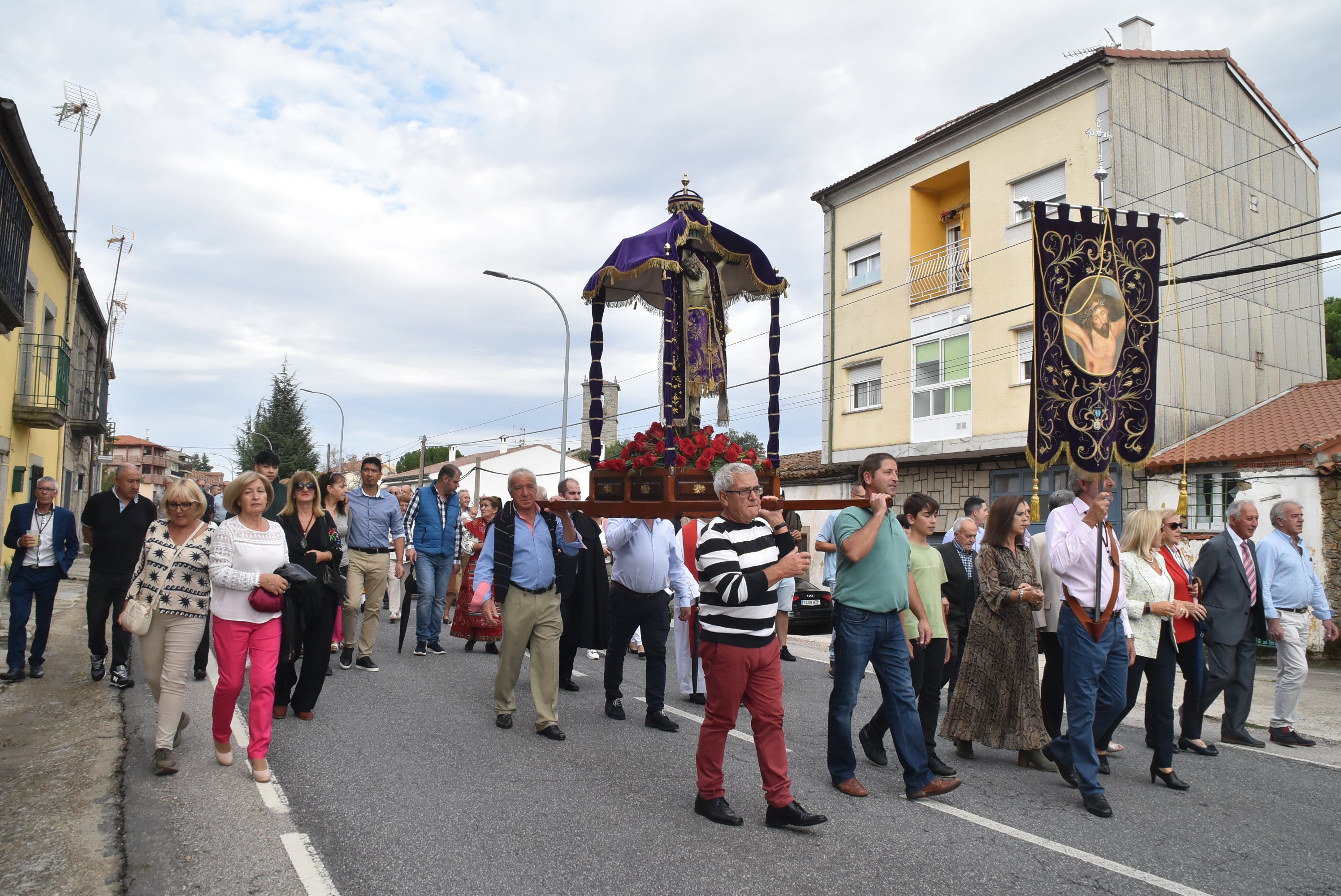 El Cristo de Valvanera ya descansa en su ermita en Sorihuela