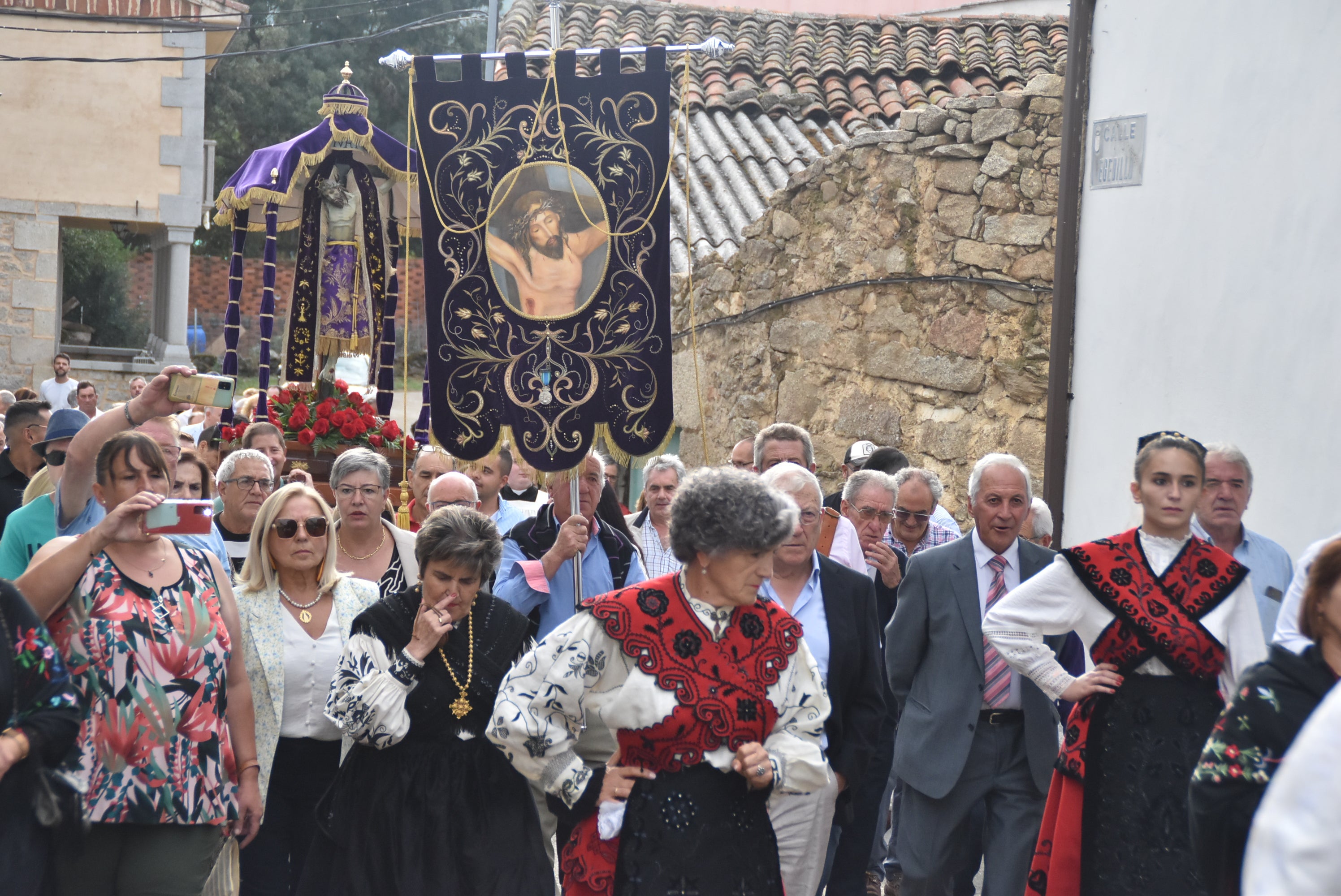 El Cristo de Valvanera ya descansa en su ermita en Sorihuela