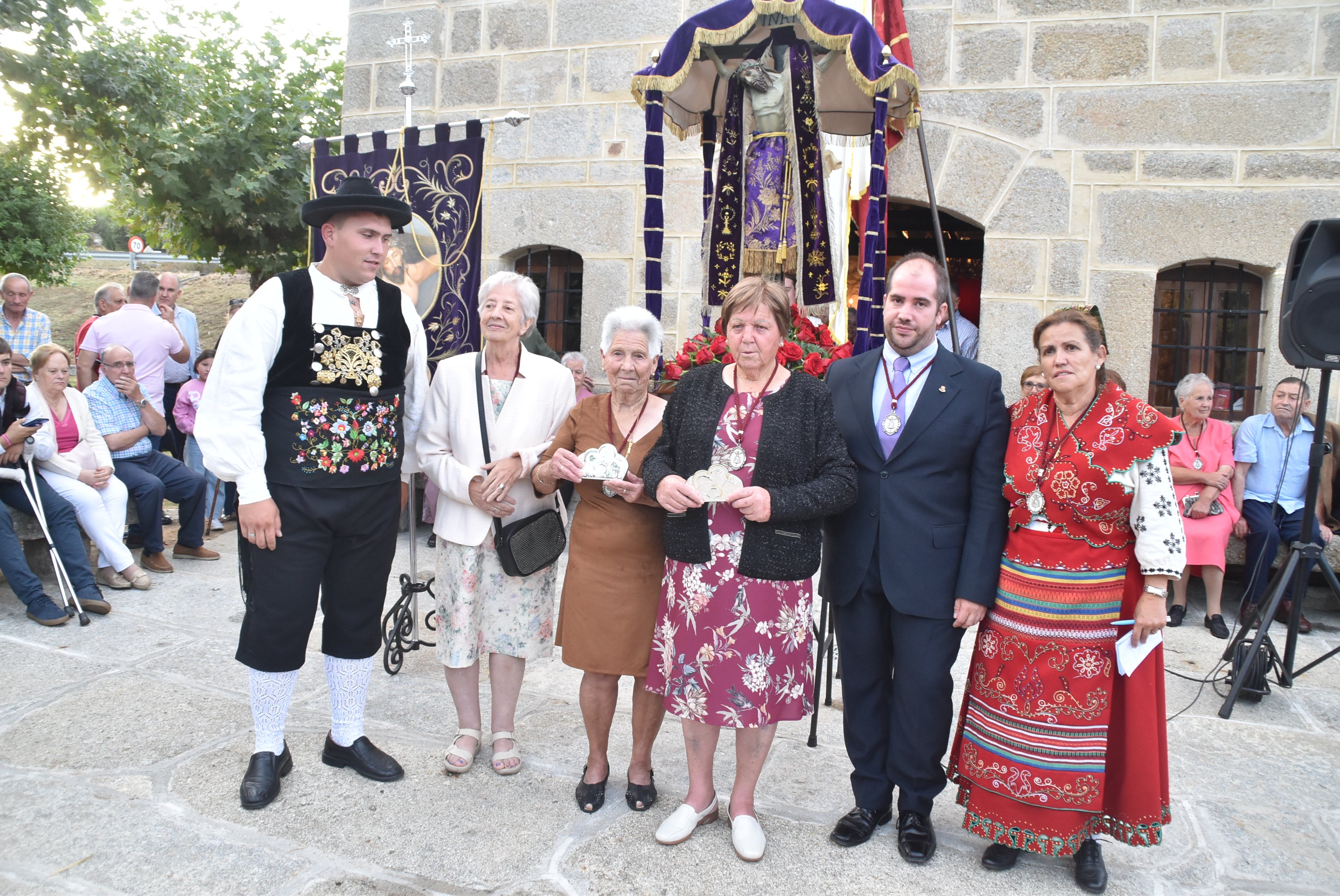 El Cristo de Valvanera ya descansa en su ermita en Sorihuela