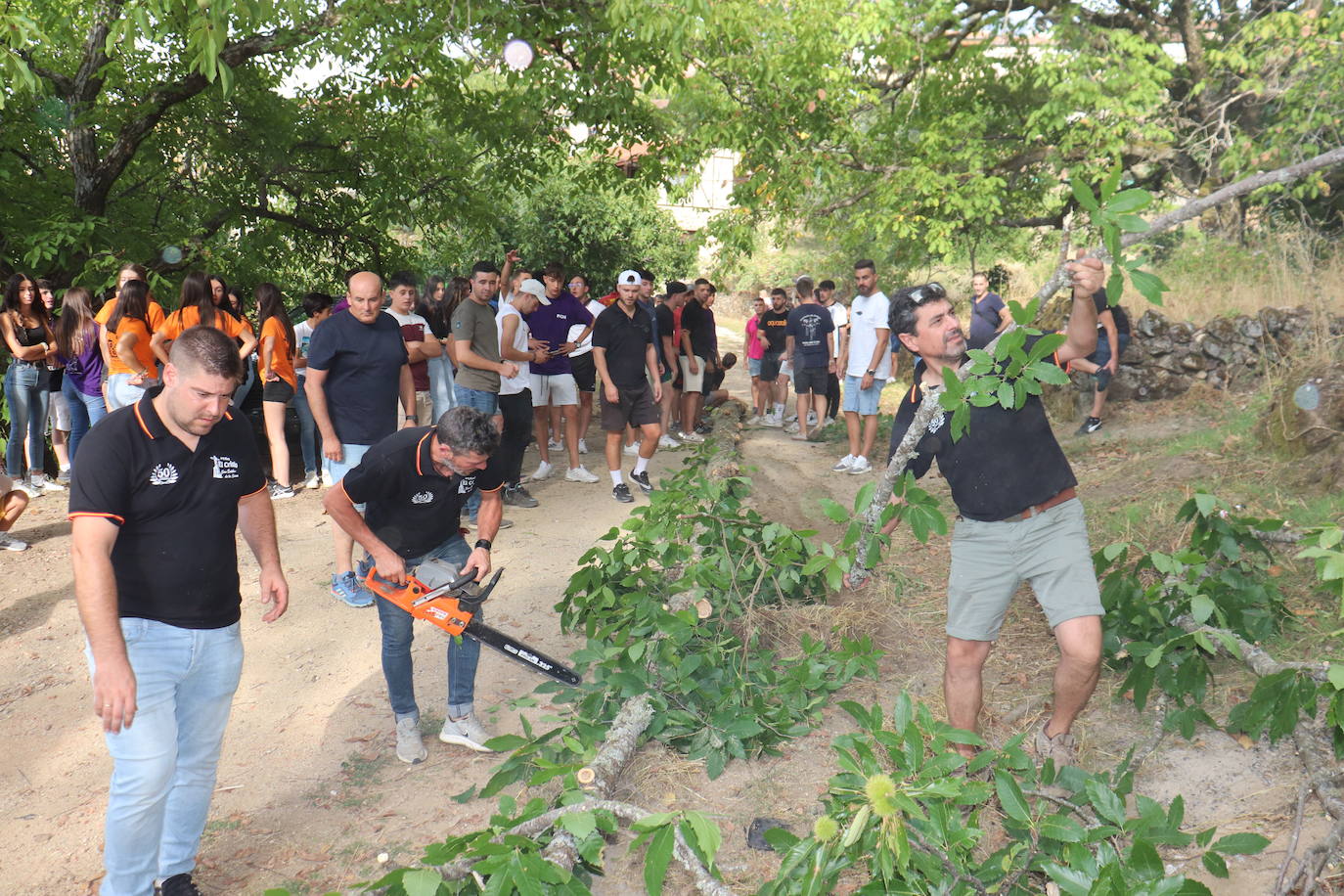 San Esteban de la Sierra vibra con la fiesta