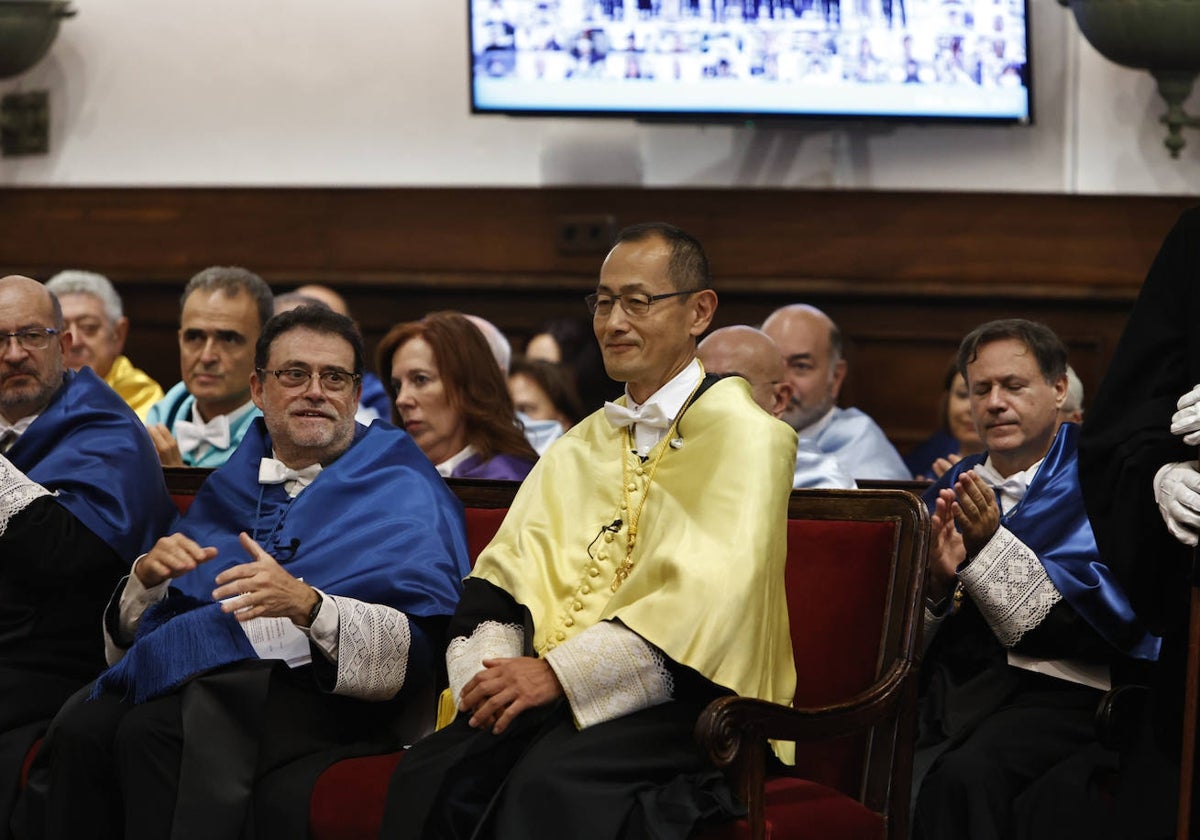 La investidura de Shinya Yamanaka como honoris causa de Salamanca, en imágenes