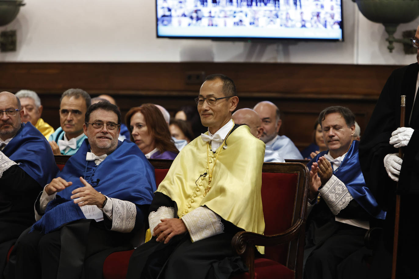 La investidura de Shinya Yamanaka como honoris causa de Salamanca, en imágenes