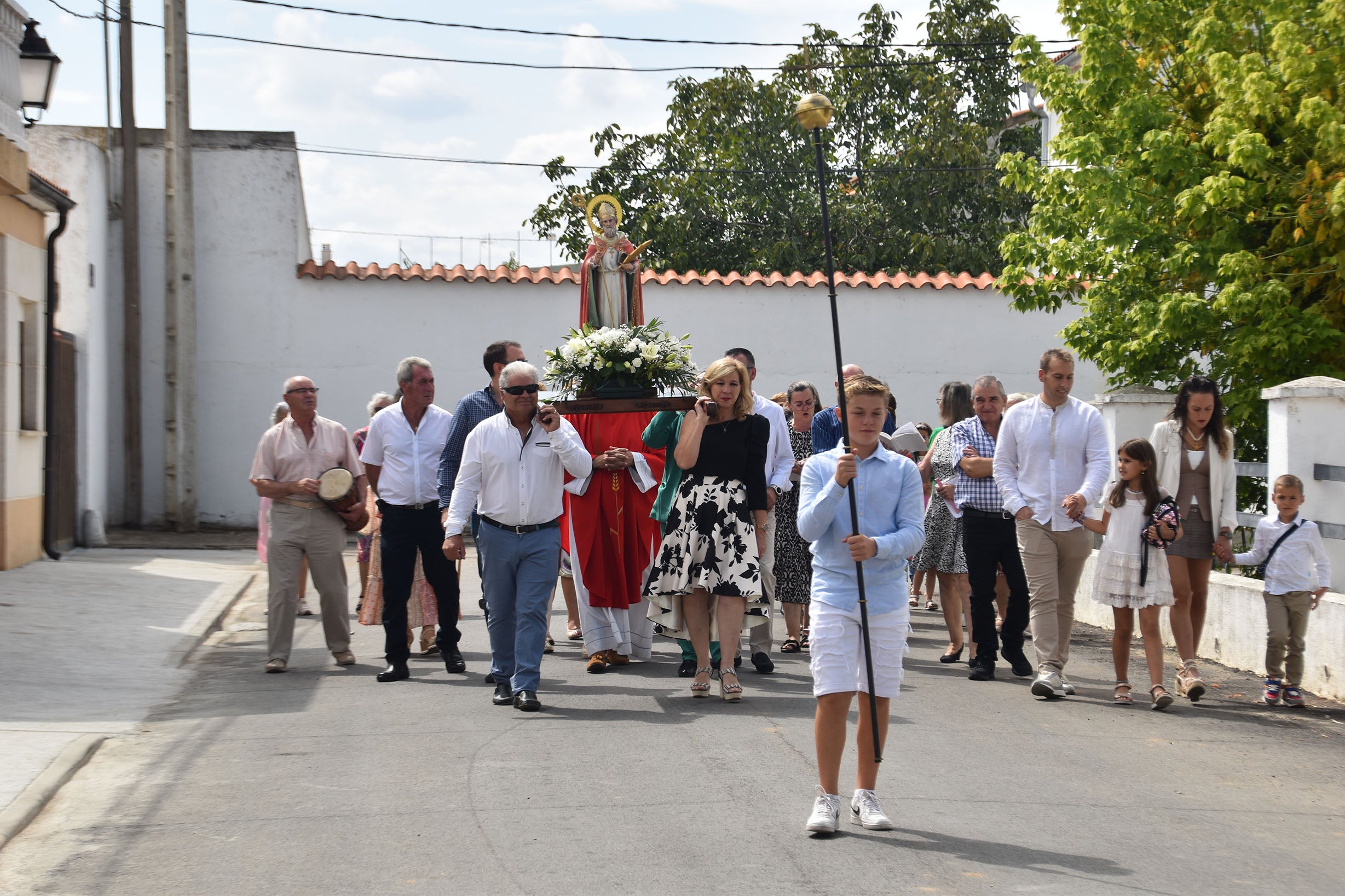 Nuevo Francos rinde honores a San Cipriano en el día grande