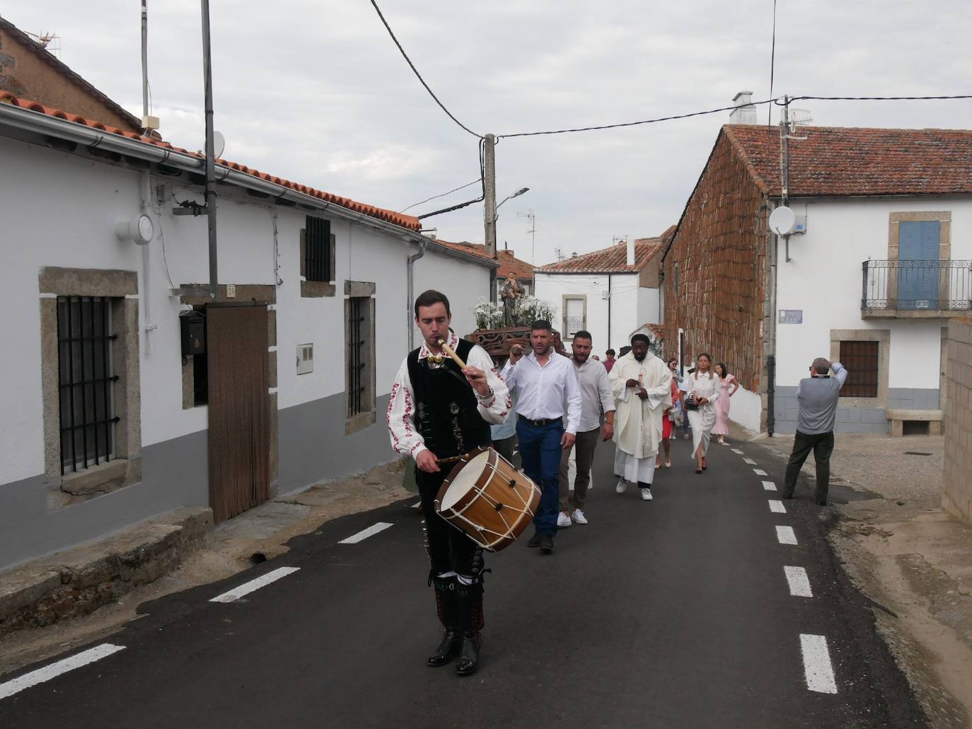 Valdelacasa celebra el día de San Antonio como antesala a la fiesta de la Virgen