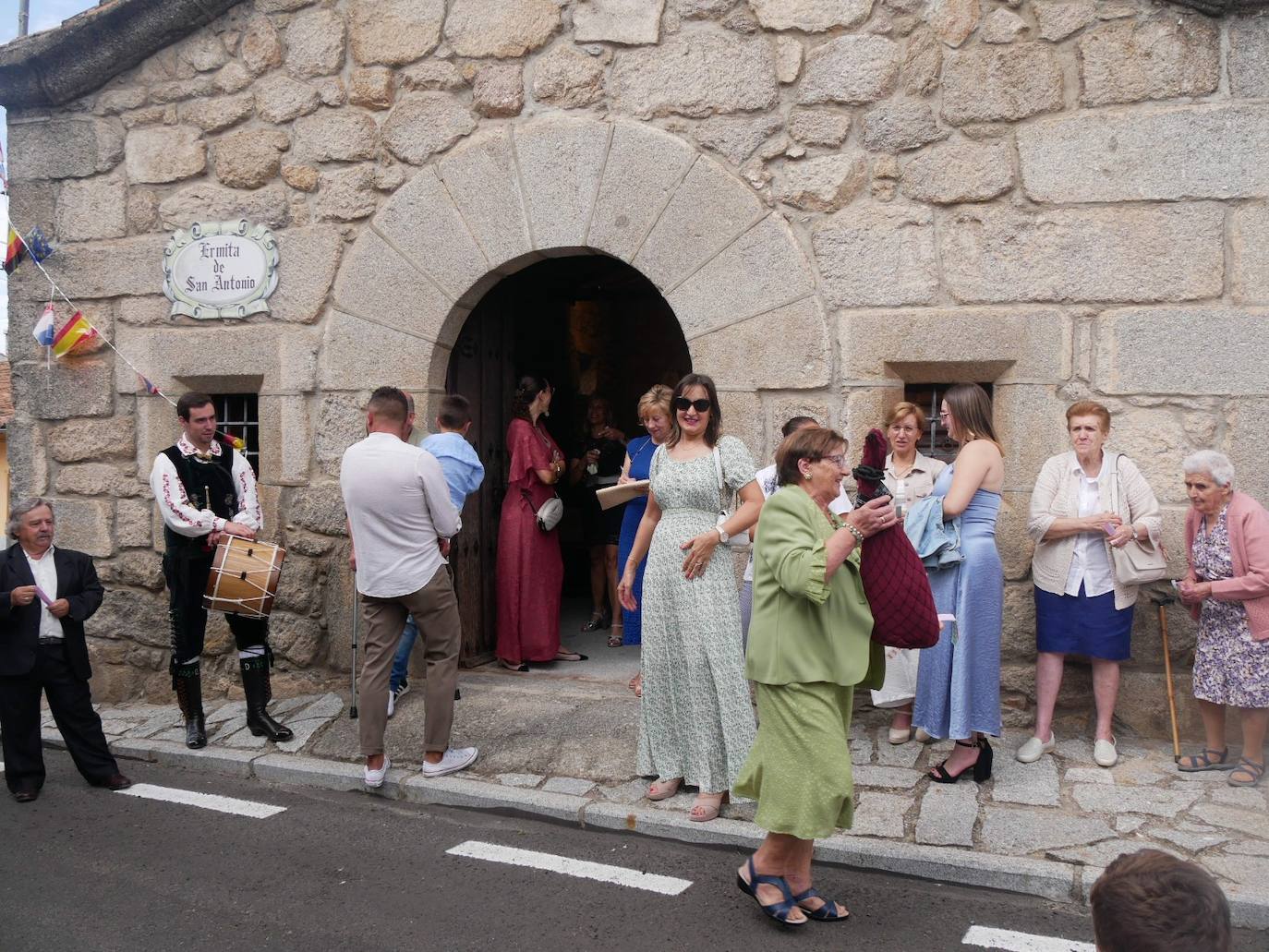 Valdelacasa celebra el día de San Antonio como antesala a la fiesta de la Virgen