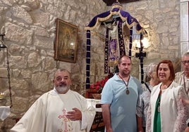 Relevo en la Mayordomía del Cristo de Valvanera en la ermita