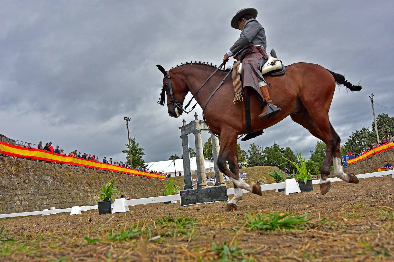 La lluvia obliga a aplazar gran parte de los actos de la Feria del Caballo de Ciudad Rodrigo