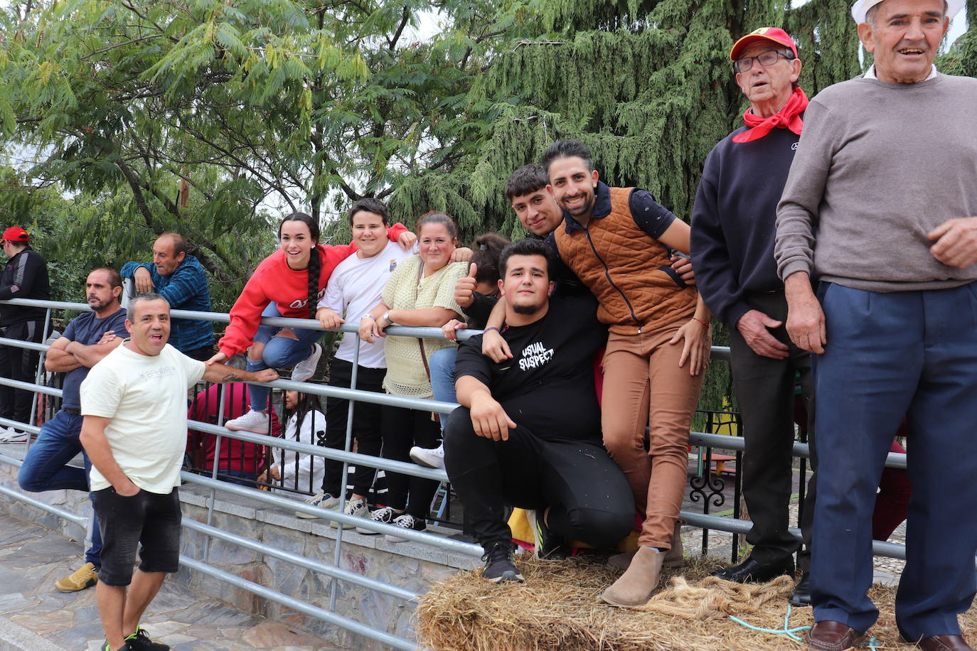 Cristóbal llena en la vuelta de las vaquillas a sus fiestas