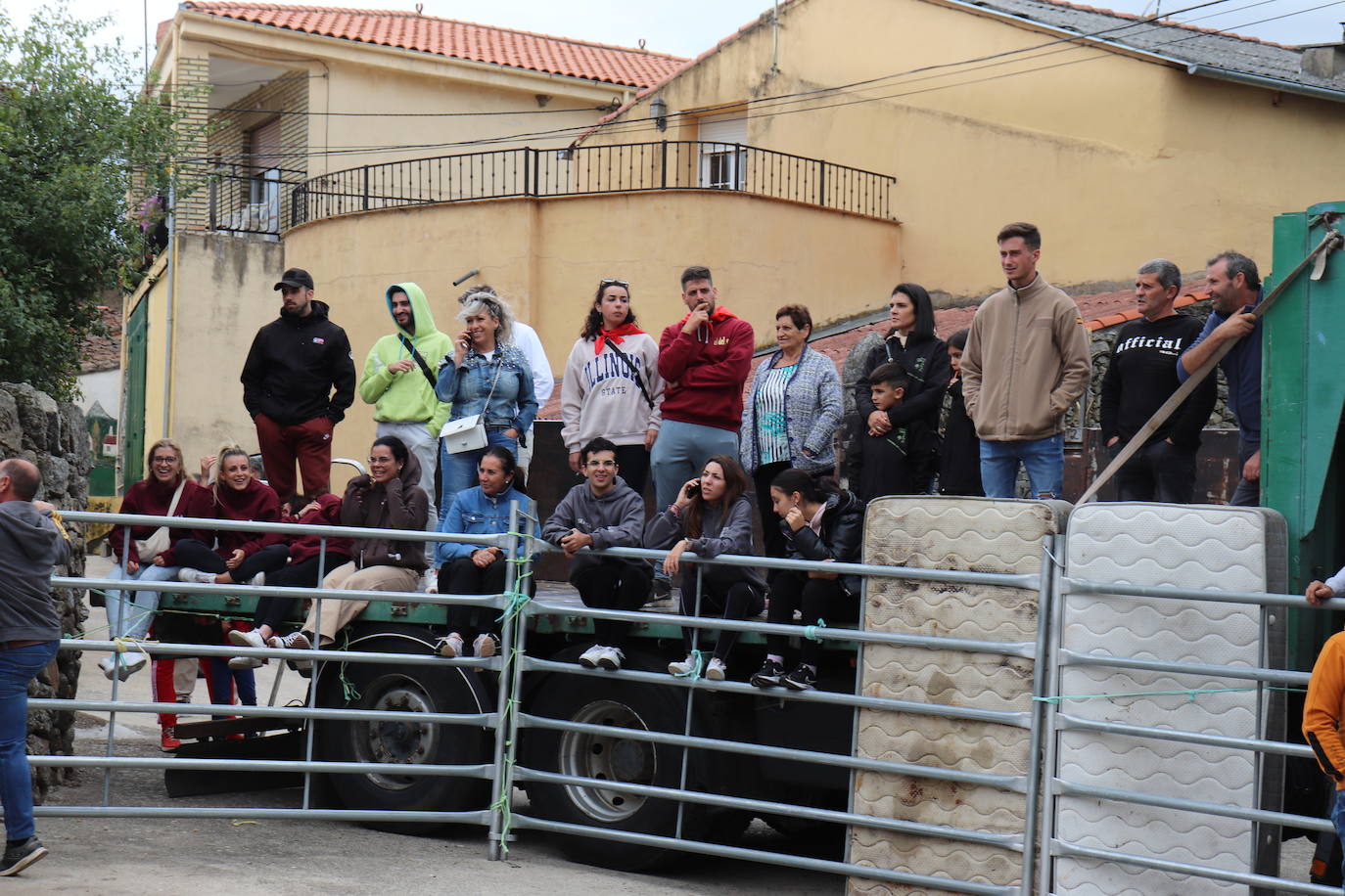 Cristóbal llena en la vuelta de las vaquillas a sus fiestas