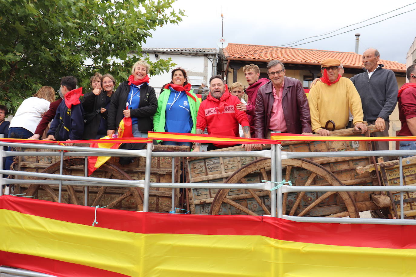 Cristóbal llena en la vuelta de las vaquillas a sus fiestas