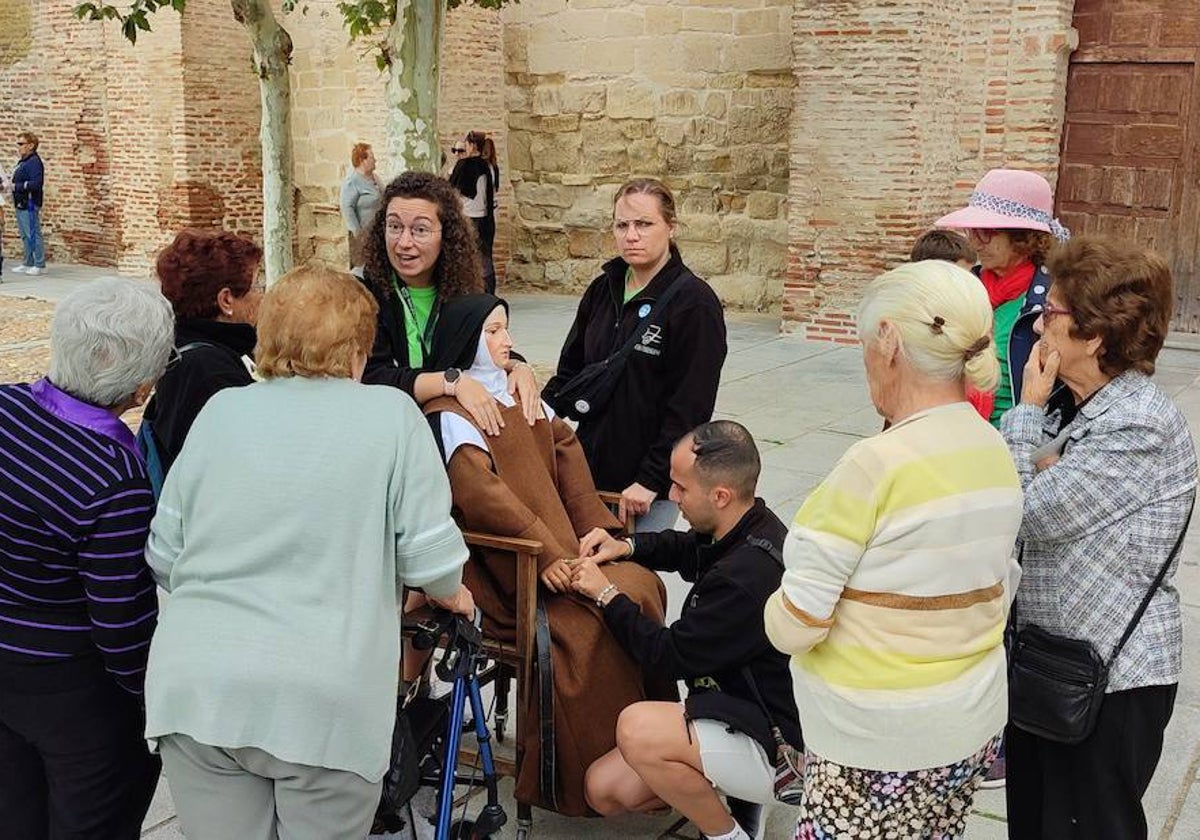 La Santa no pudo entrar en la iglesia de Cantalapiedra 42 años después