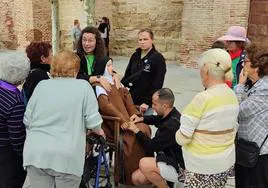 La Santa no pudo entrar en la iglesia de Cantalapiedra 42 años después