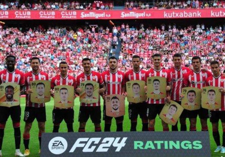 Polémica en el Athletic: borra la bandera de España de las cartas EA Sports de sus jugadores