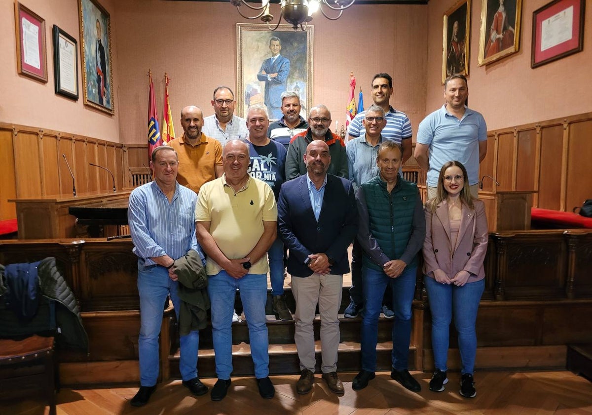 Integrantes de la asamblea de concejales de la Mancomunidad «Riberas del Águeda, Yeltes y Agadón»