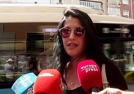 Gabriela Guillén, en una aparición pública