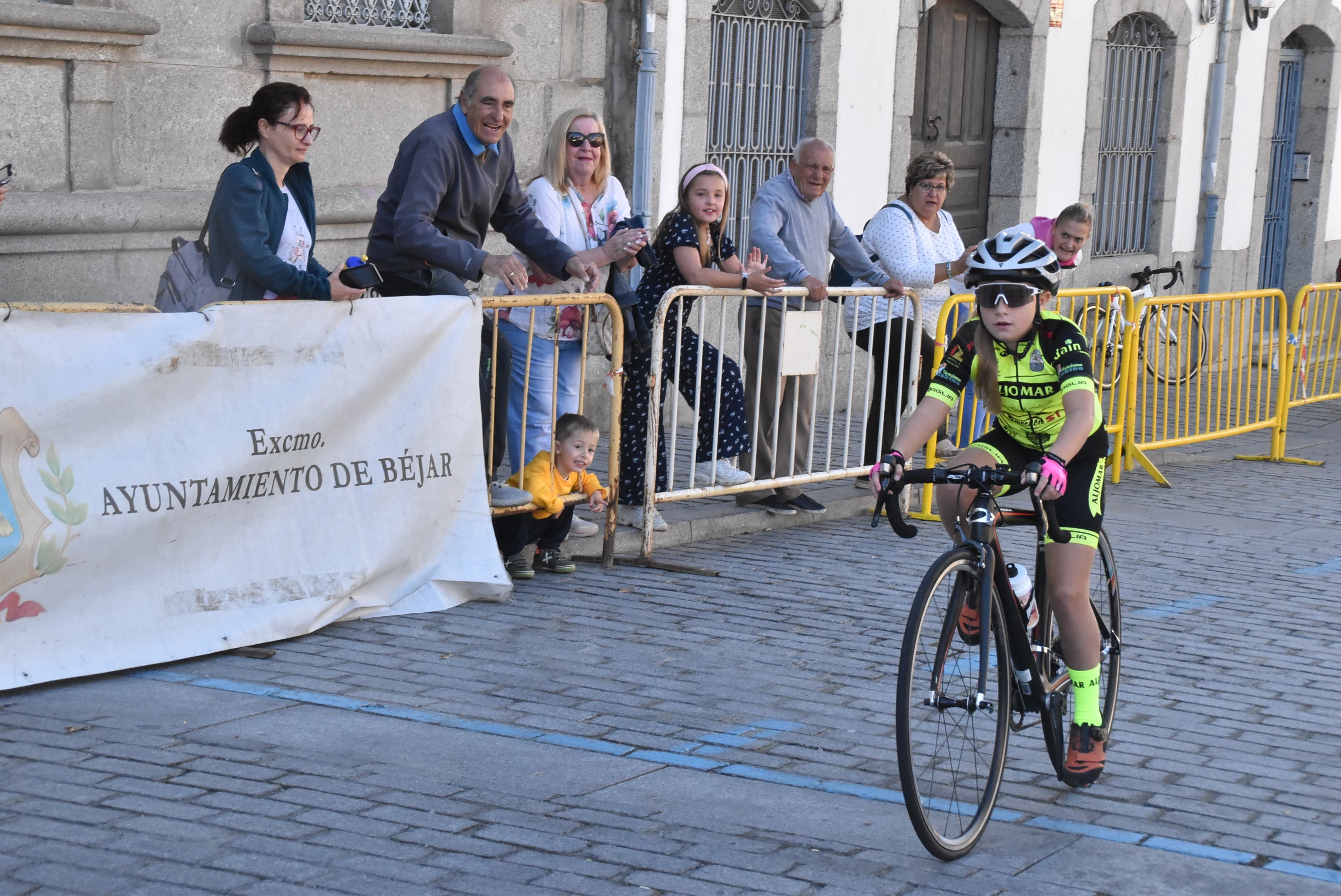 Animada mañana de ciclismo en Béjar