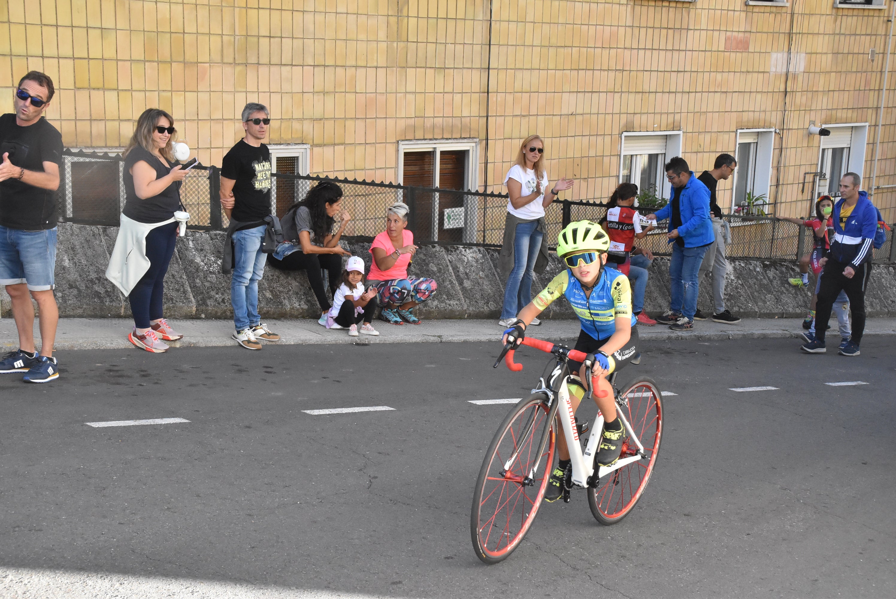 Animada mañana de ciclismo en Béjar