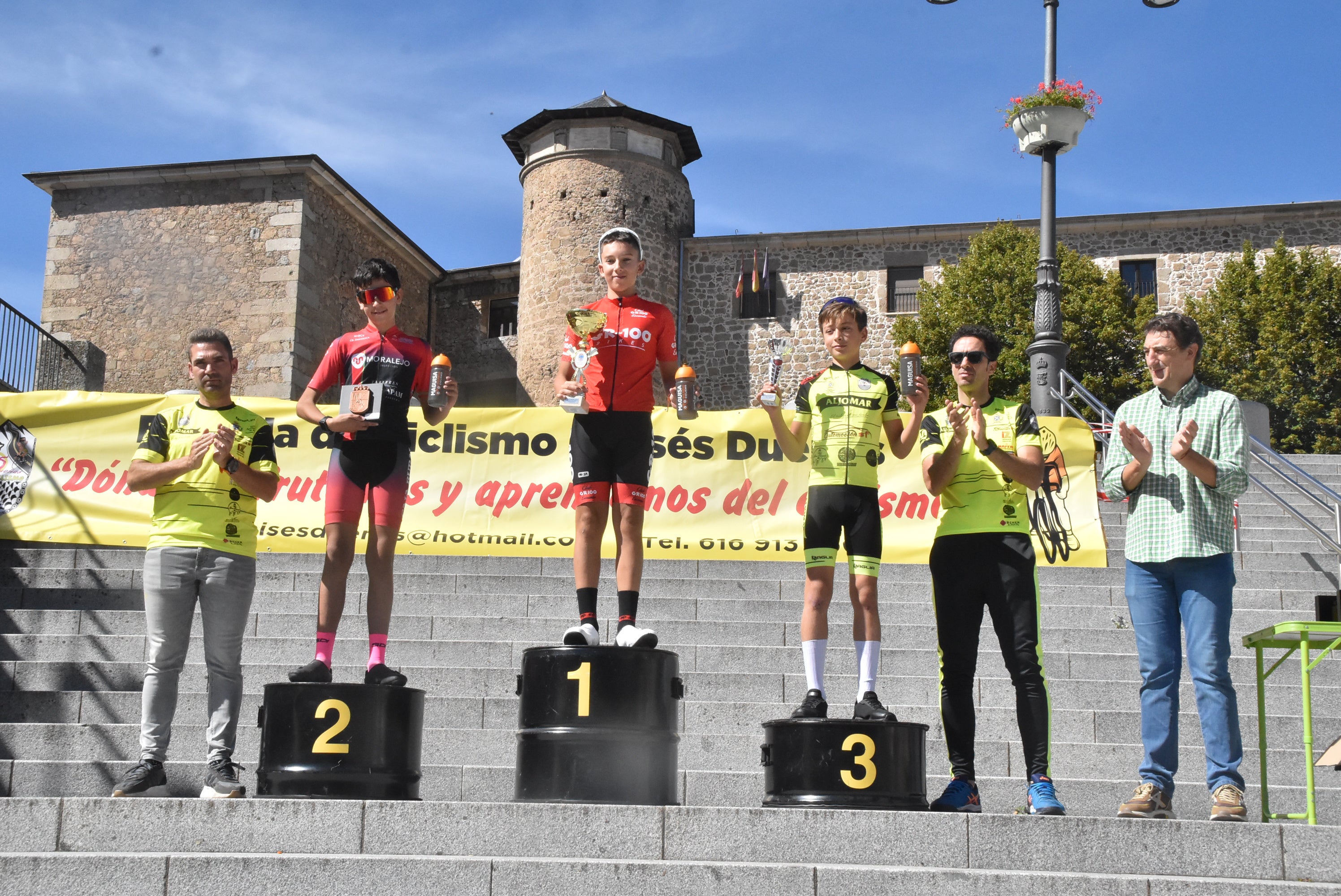 Animada mañana de ciclismo en Béjar