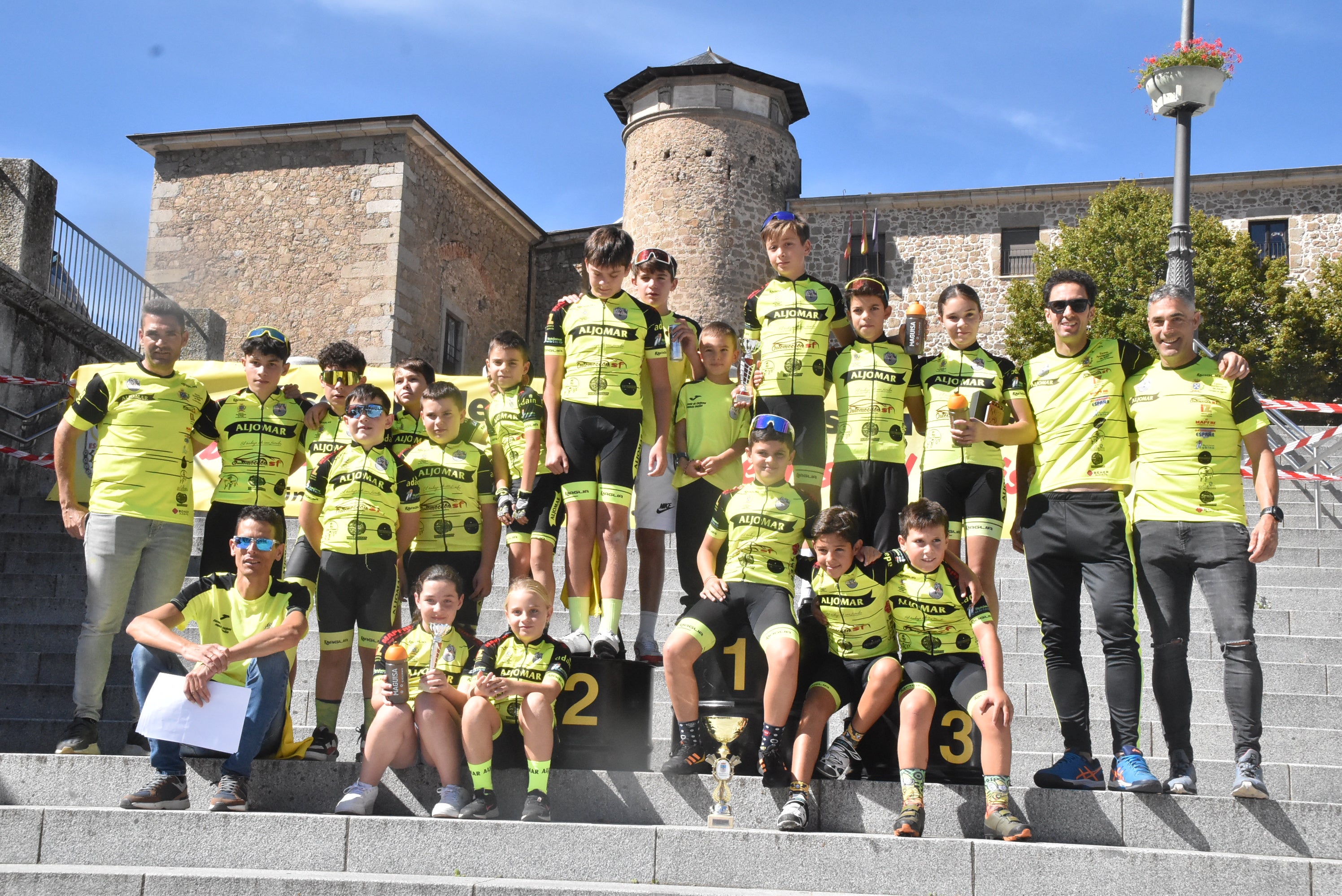 Animada mañana de ciclismo en Béjar