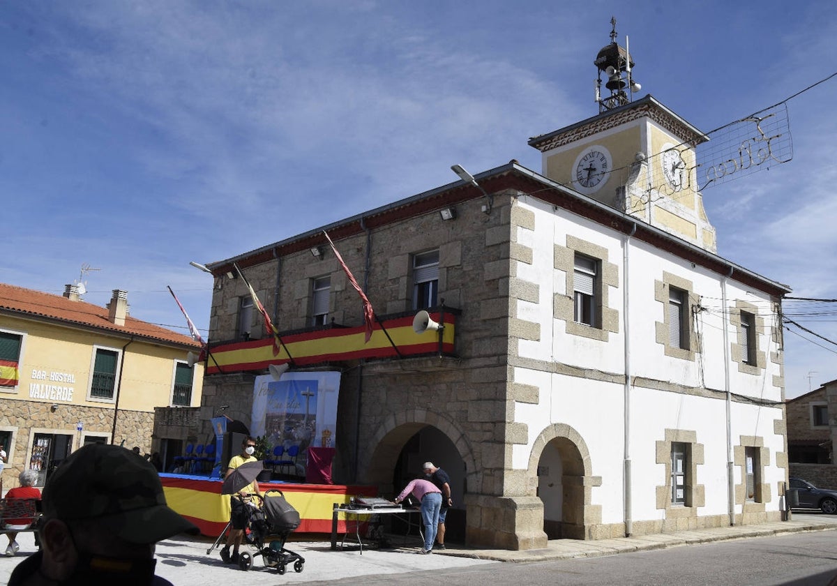 Plaza del Ayuntamiento de Barruecopardo