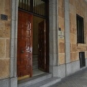 Entrada a la Audiencia Provincial de Salamanca.