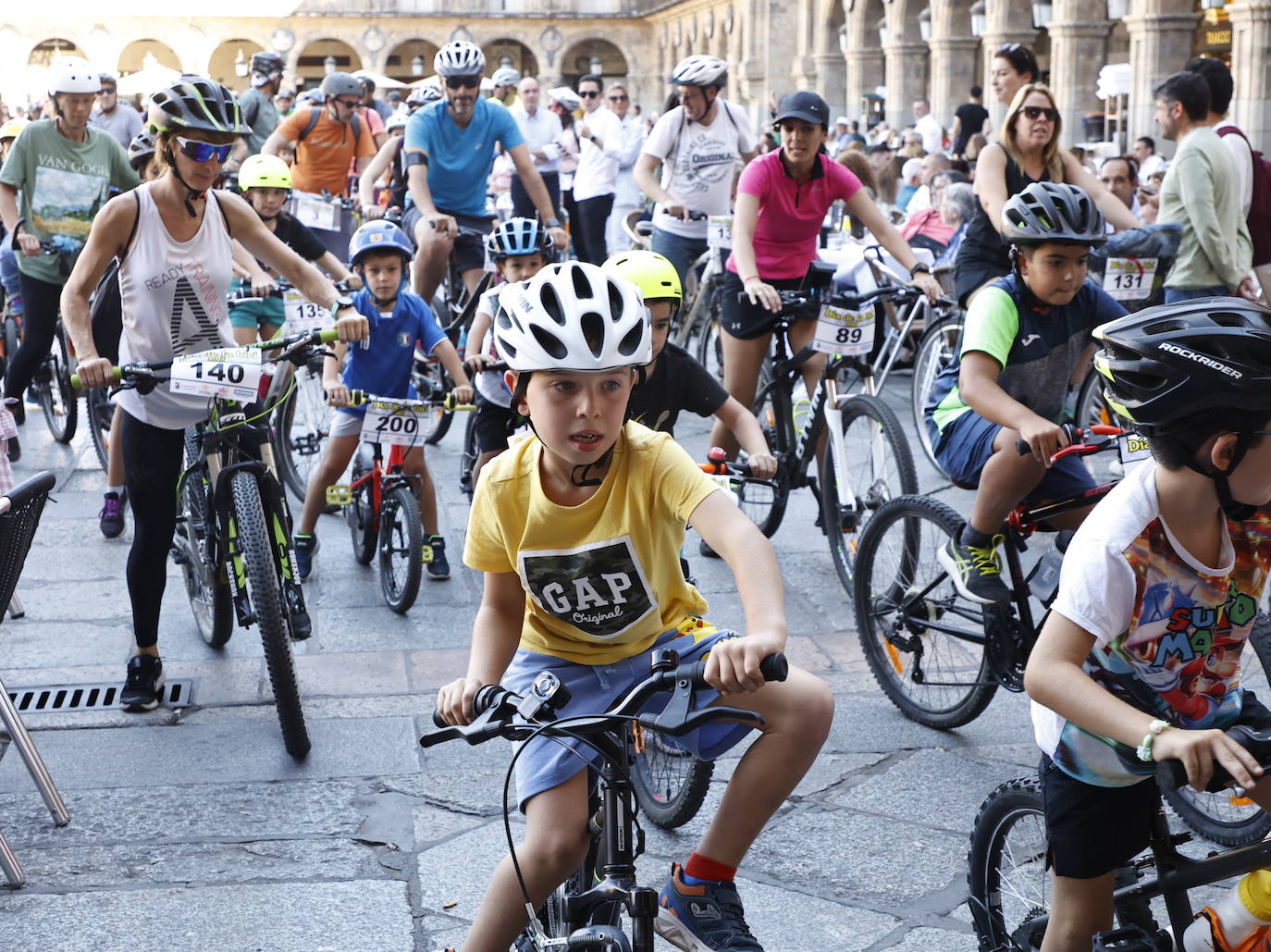 Así se vivió el Día de la Bici en Salamanca