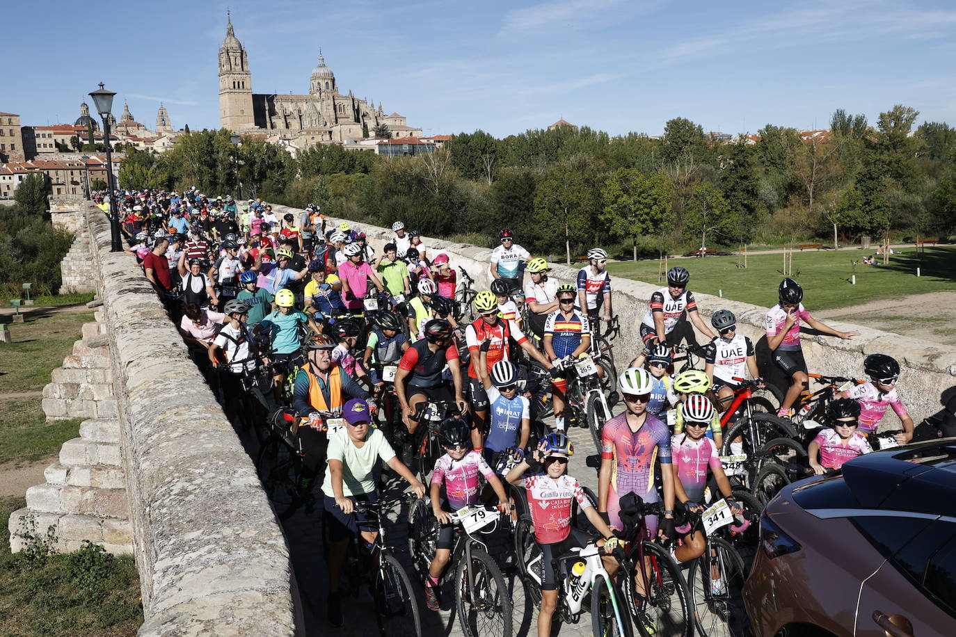 Así se vivió el Día de la Bici en Salamanca