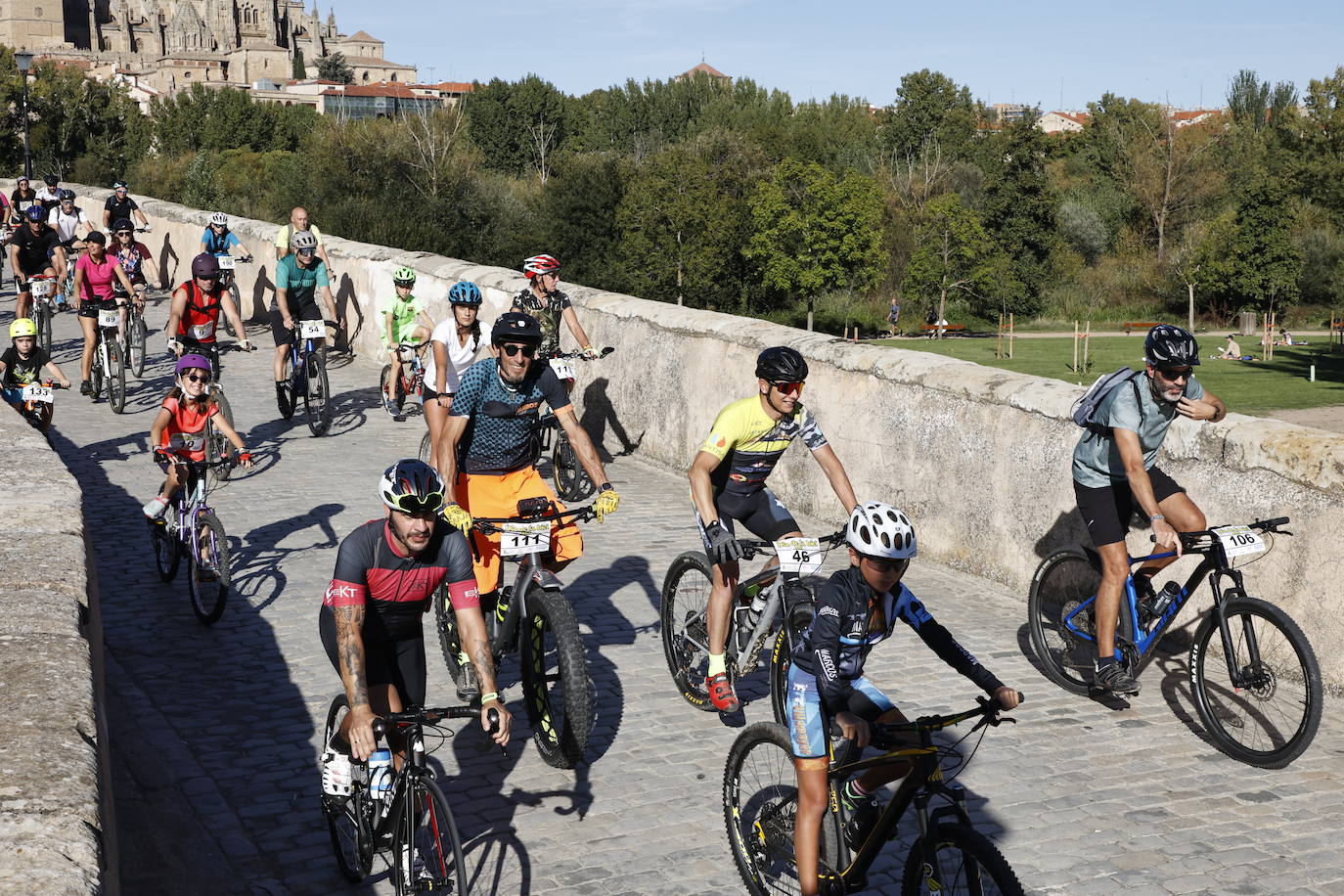 Así se vivió el Día de la Bici en Salamanca