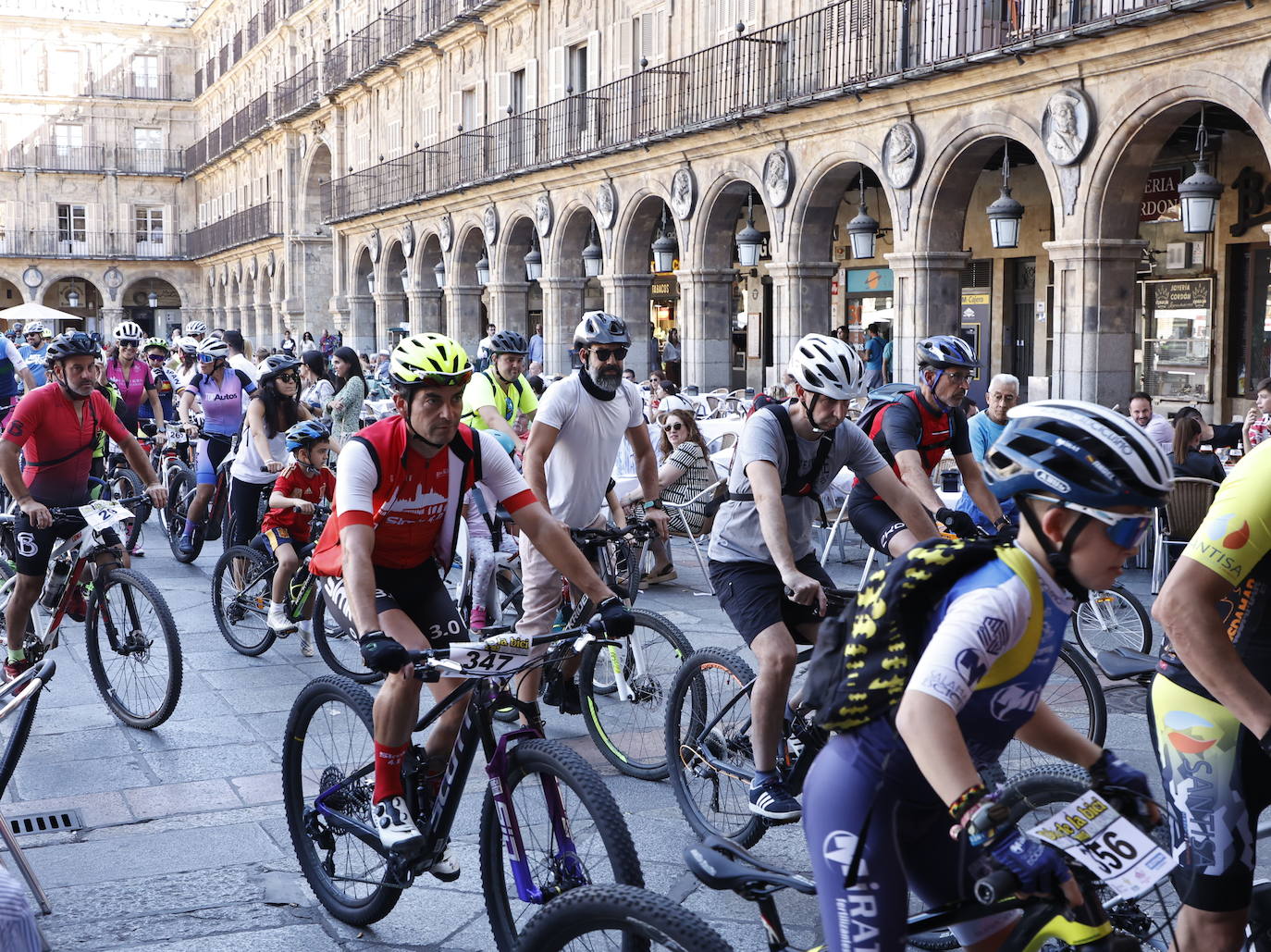 Así se vivió el Día de la Bici en Salamanca