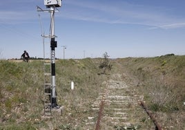 El trazado de la antigua vía de la Plata a su paso por Salamanca.