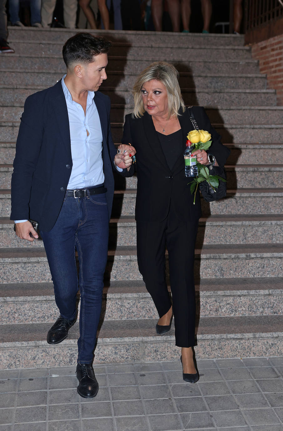 Estos han sido los rostros más conocidos que han acudido al funeral de María Teresa Campos