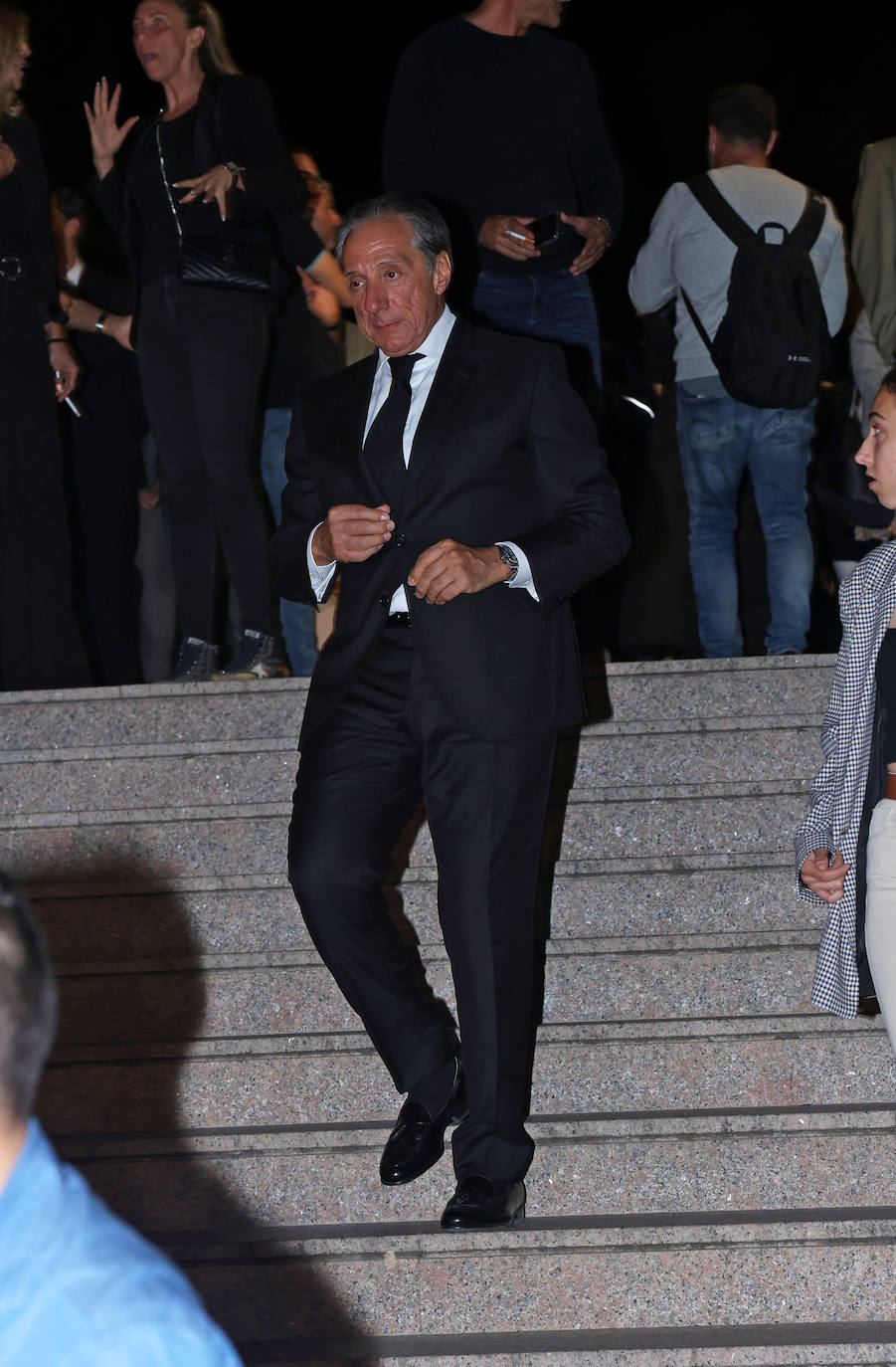 Estos han sido los rostros más conocidos que han acudido al funeral de María Teresa Campos