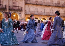 Así han sido los bailes renacentistas en la Plaza Mayor