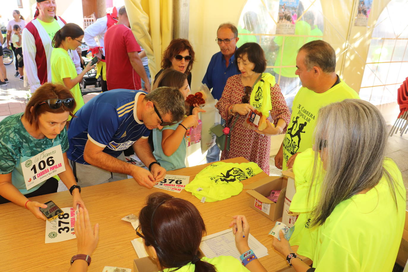 Santibáñez de Béjar se vuelca con su carrera solidaria