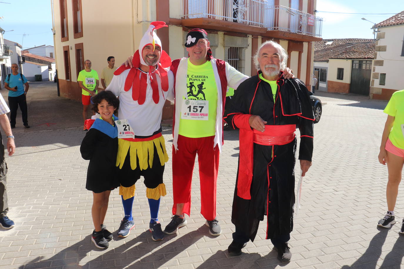 Santibáñez de Béjar se vuelca con su carrera solidaria