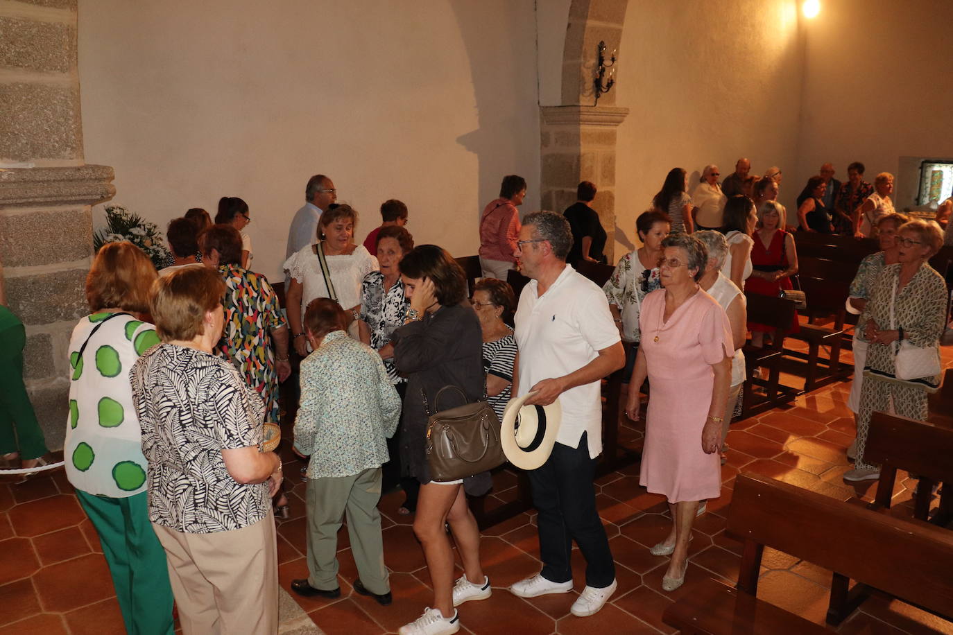 Ledrada mantiene viva su devoción a la Virgen de la Yedra