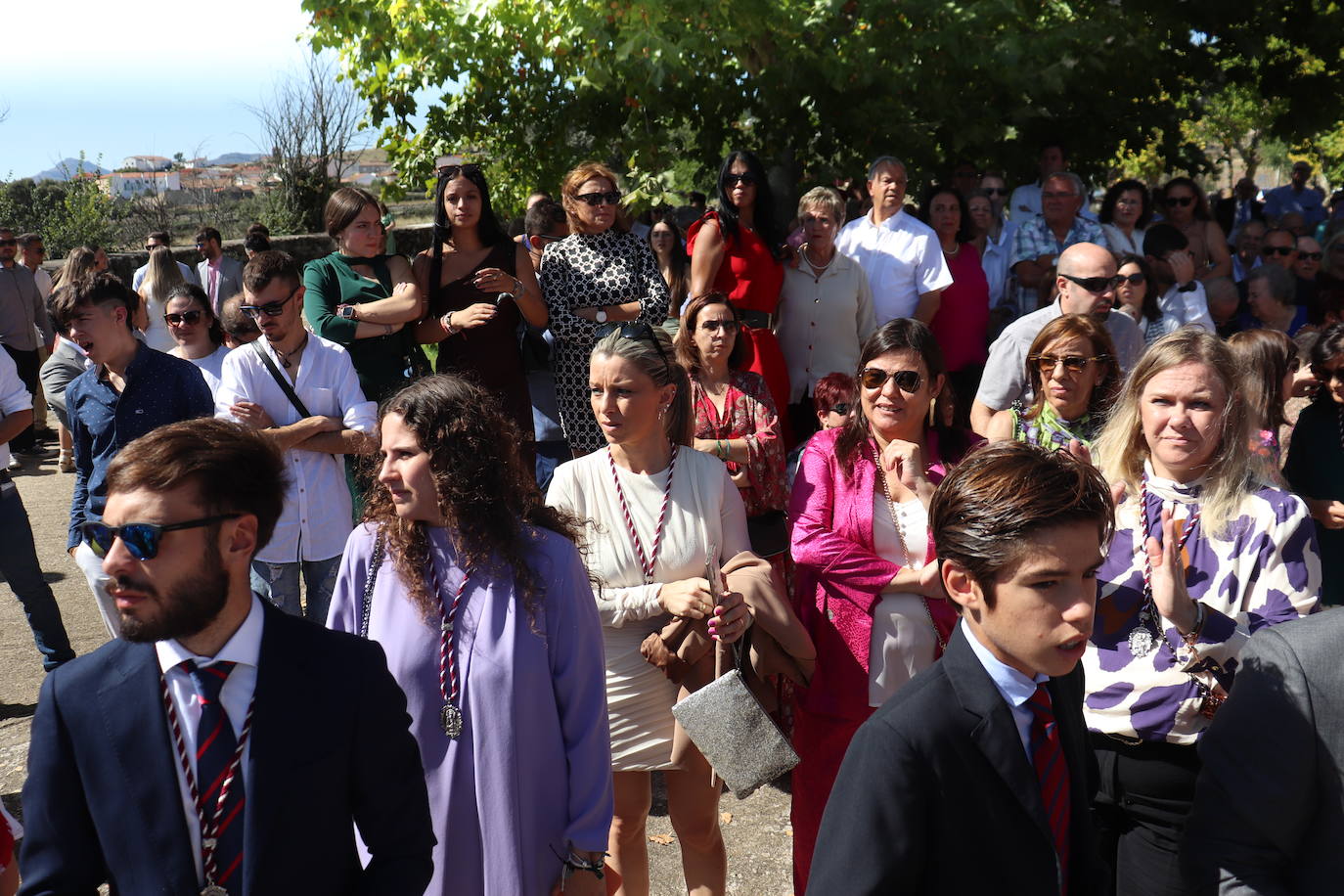 Santibáñez de Béjar se rinde ante la Virgen de Valparaíso