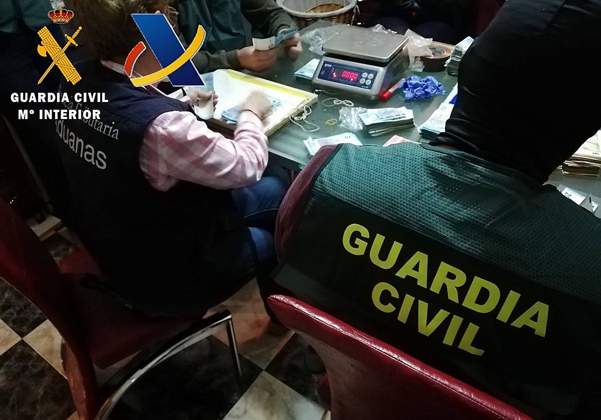 Un momento de la 'Operación Krava'.