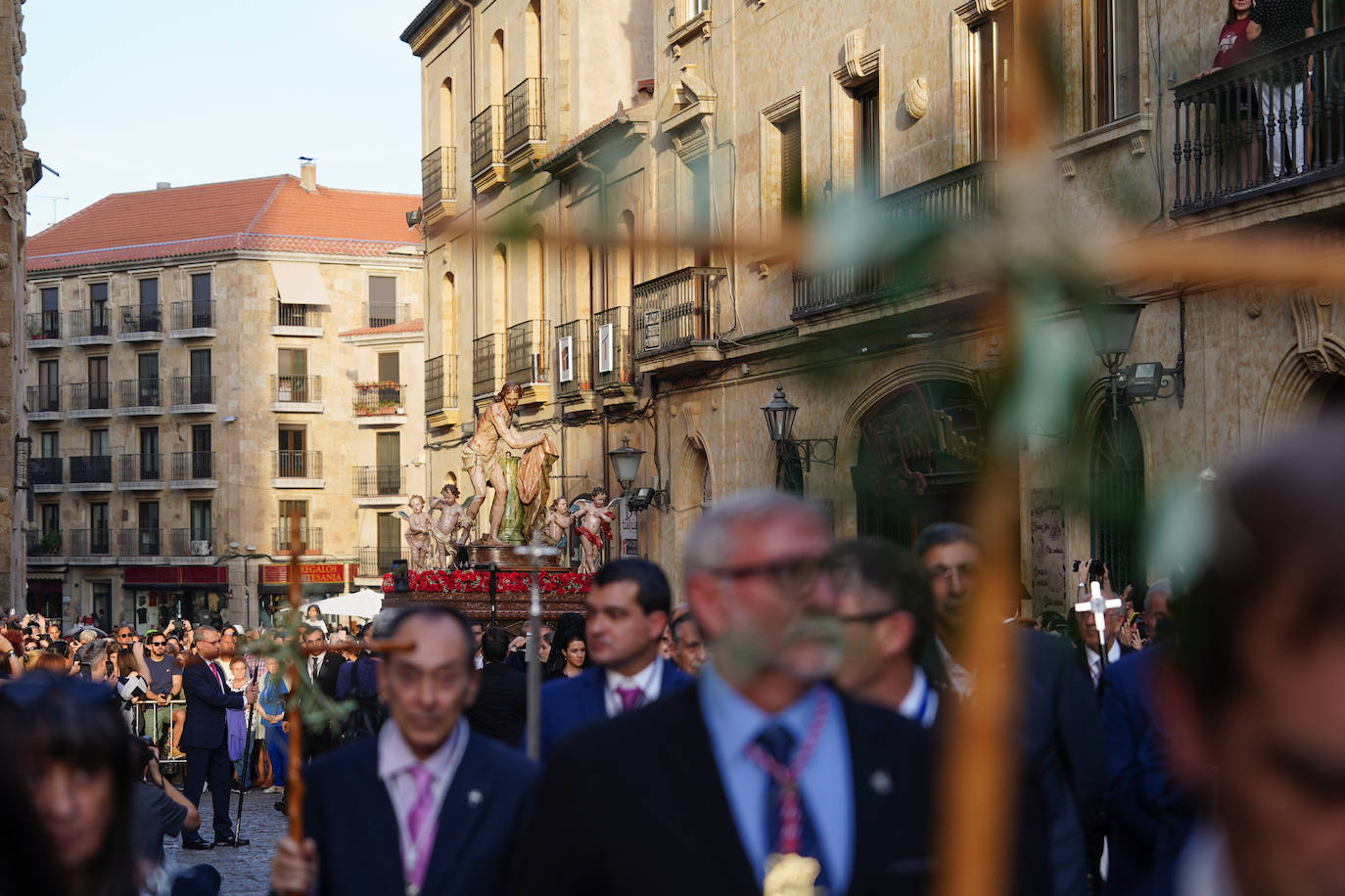 Las imágenes más emotivas de la procesión de Jesús Flagelado en su 75º aniversario