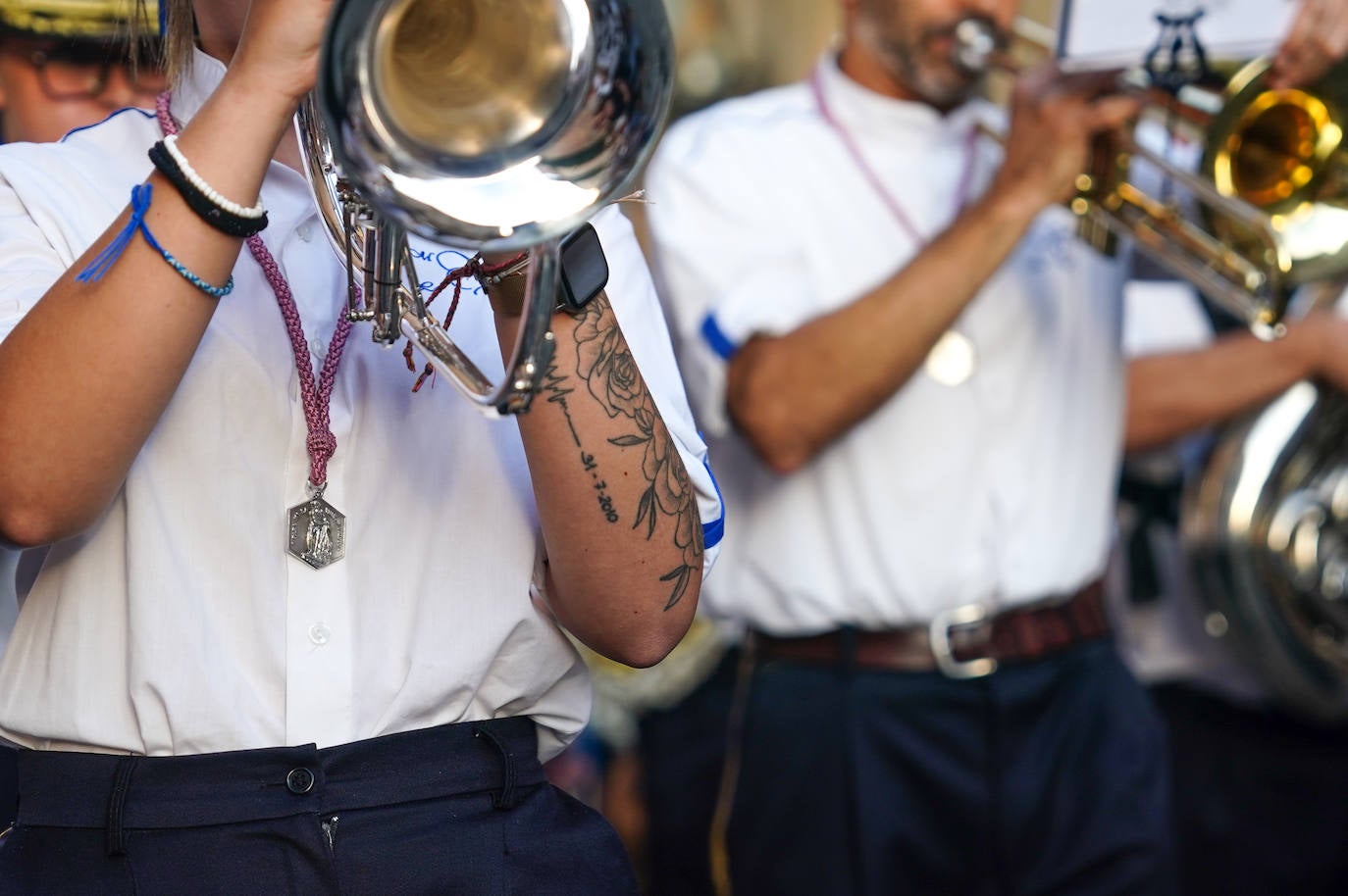 Las imágenes más emotivas de la procesión de Jesús Flagelado en su 75º aniversario