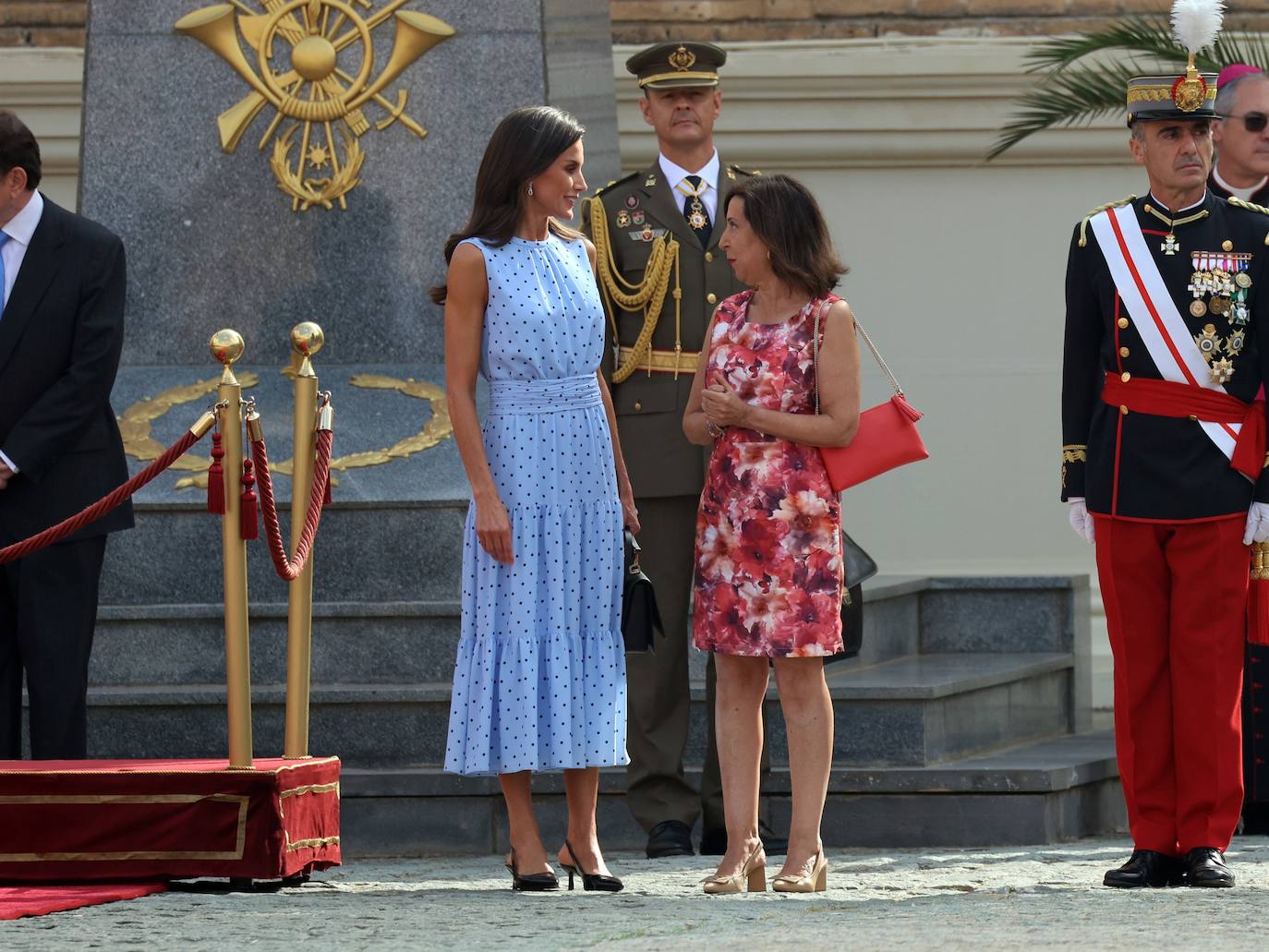 El suspiro de la Reina Letizia en la jura de bandera de la princesa Leonor