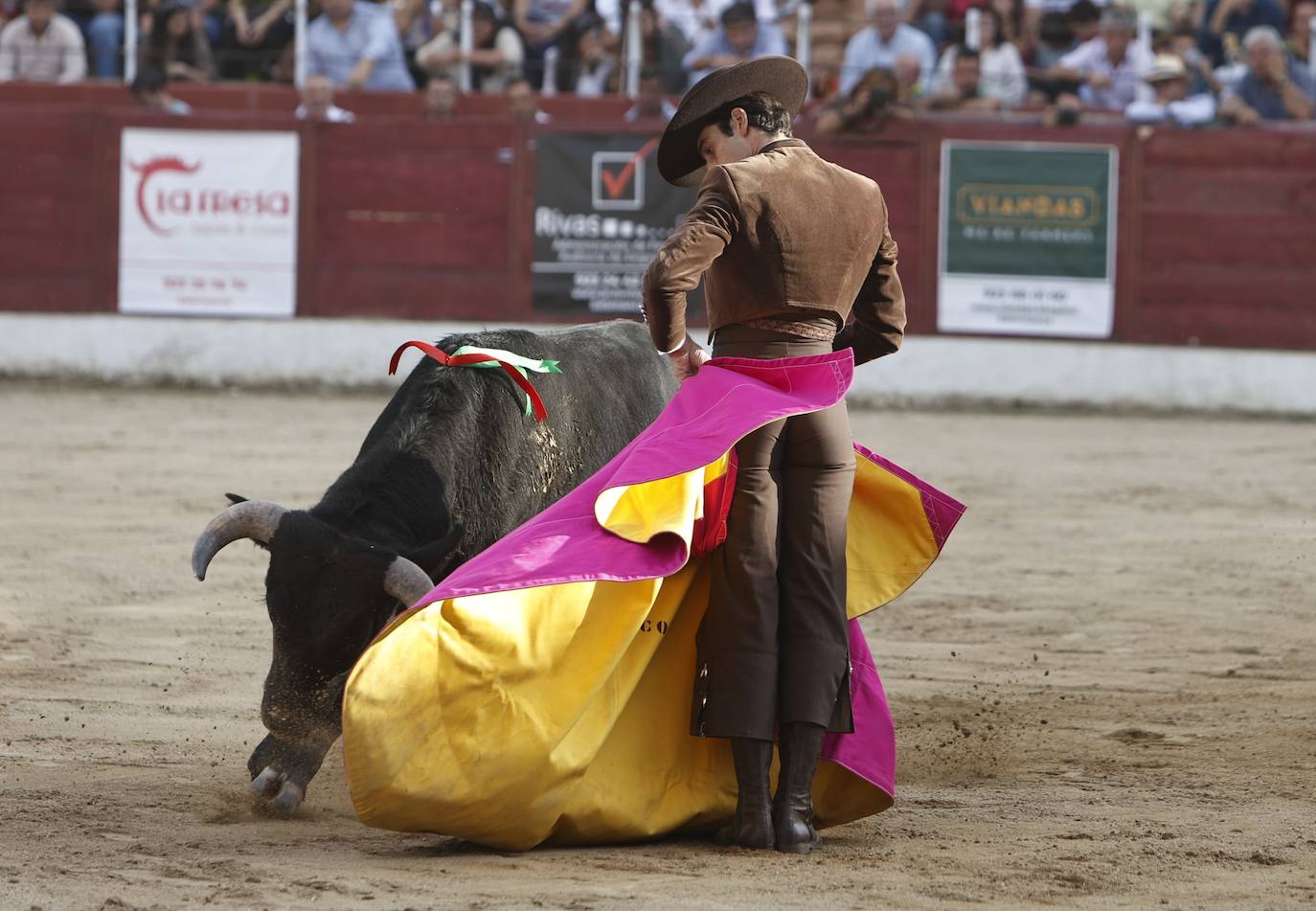 La marea amarilla alienta el toreo