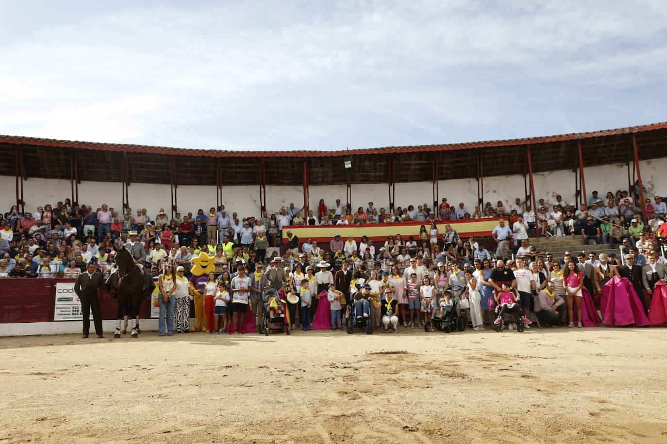 La marea amarilla alienta el toreo