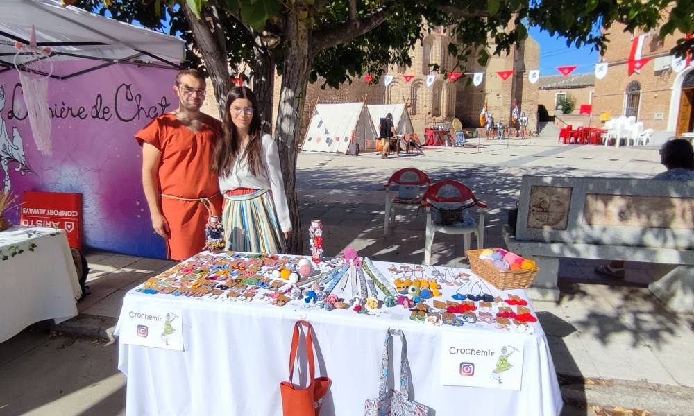 La VIII Feria del Mudéjar llena Rágama de historia