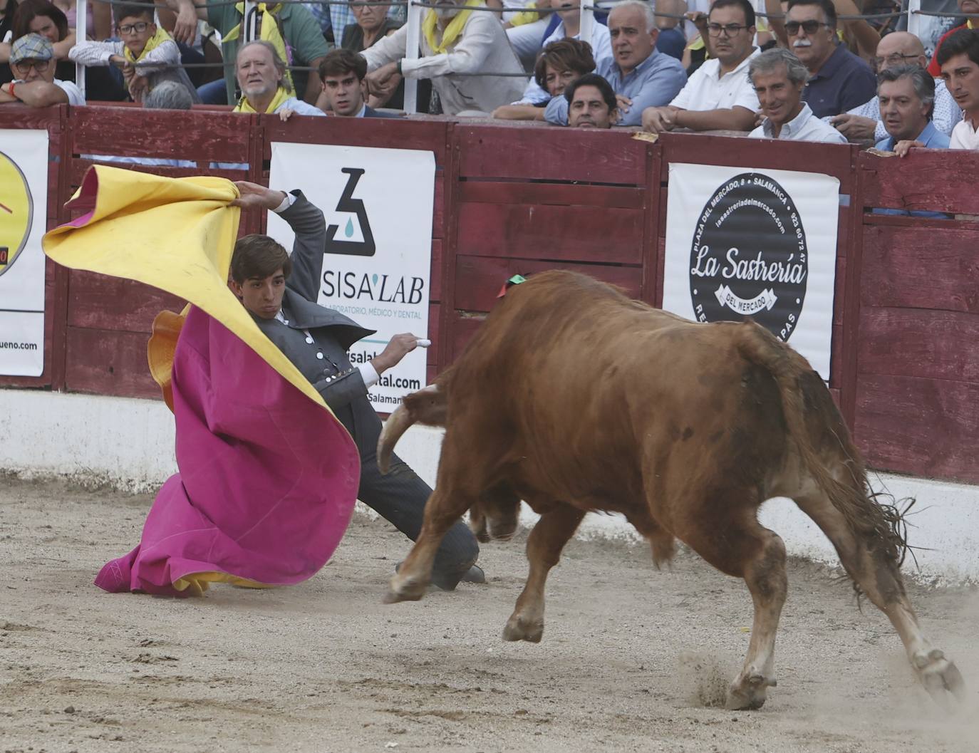 La marea amarilla alienta el toreo